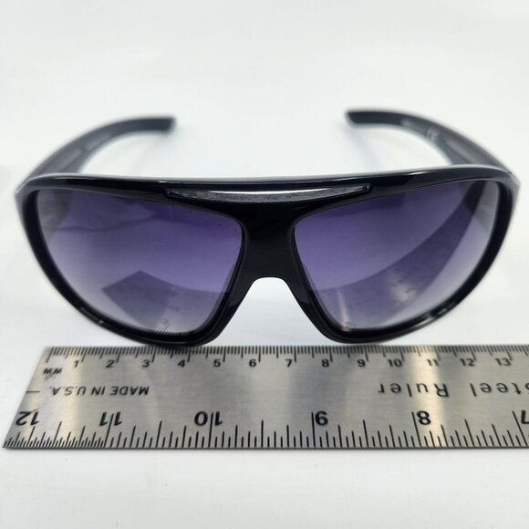 FRATELLi ROSETTi Style 4327 Italian Black Acetate Sunglasses Gradient main image 8